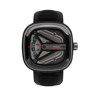 SEVENFRIDAY 星際太空船自動上鍊機械錶-黑47mm/M3-01