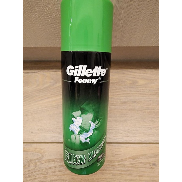 【Gillette 吉列】檸檬刮鬍泡/剃鬚膏210G(檸檬)