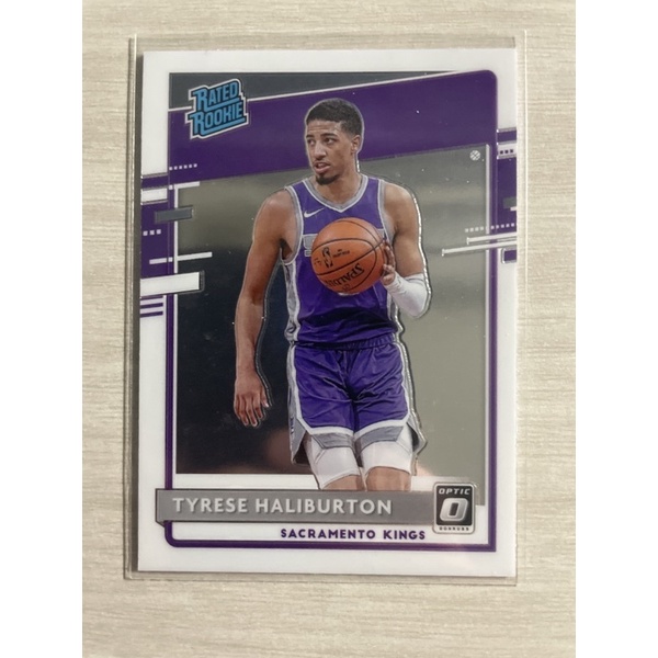 nba球員卡20-21 donruss Optic rc新人 Tyrese Haliburton