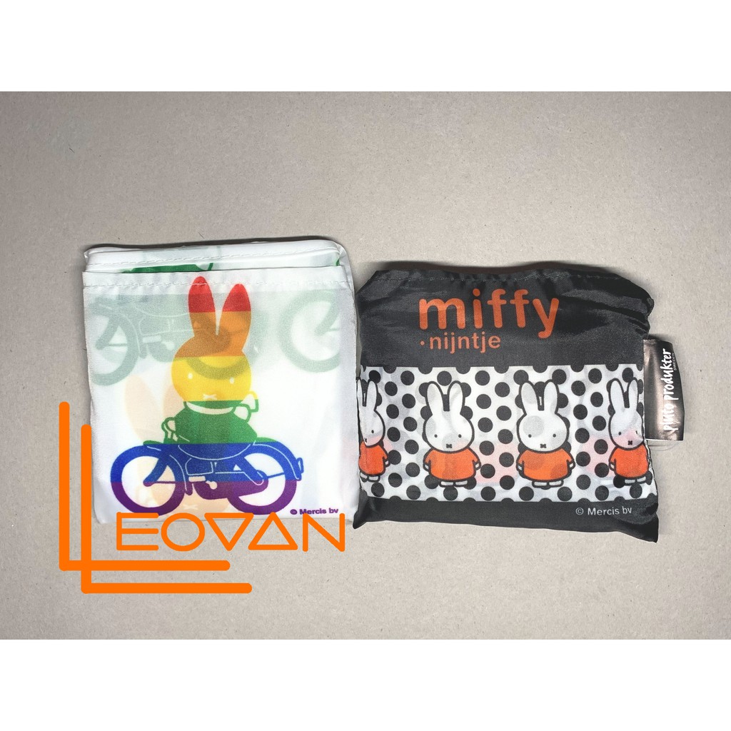 《現貨》 Pluto Produkter Miffy 米菲兔 折疊購物袋 / 荷蘭 環保袋 Nijntje 米飛 伴手禮