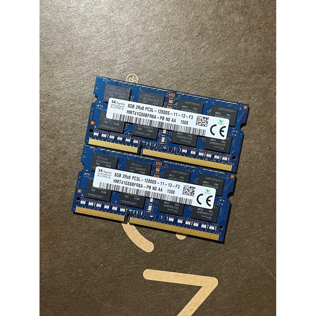 SK hynix SK 海力士 DDR3L 1600 8GB 1.35V NB 低電壓 筆記型 筆電 記憶體