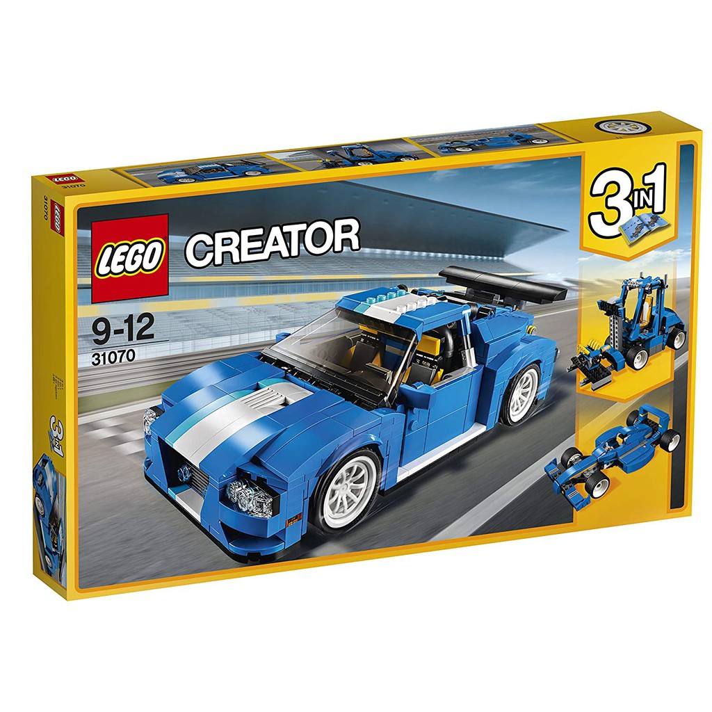 Lego 樂高 31070 創意系列 Creator Turbo Track Racer 渦輪軌道賽車 3 in 1