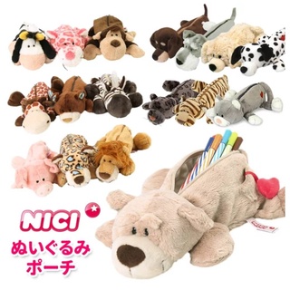 ❈花子日貨❈日本 NICI 多款 可愛 動物 娃娃 筆袋 鉛筆盒 鉛筆袋