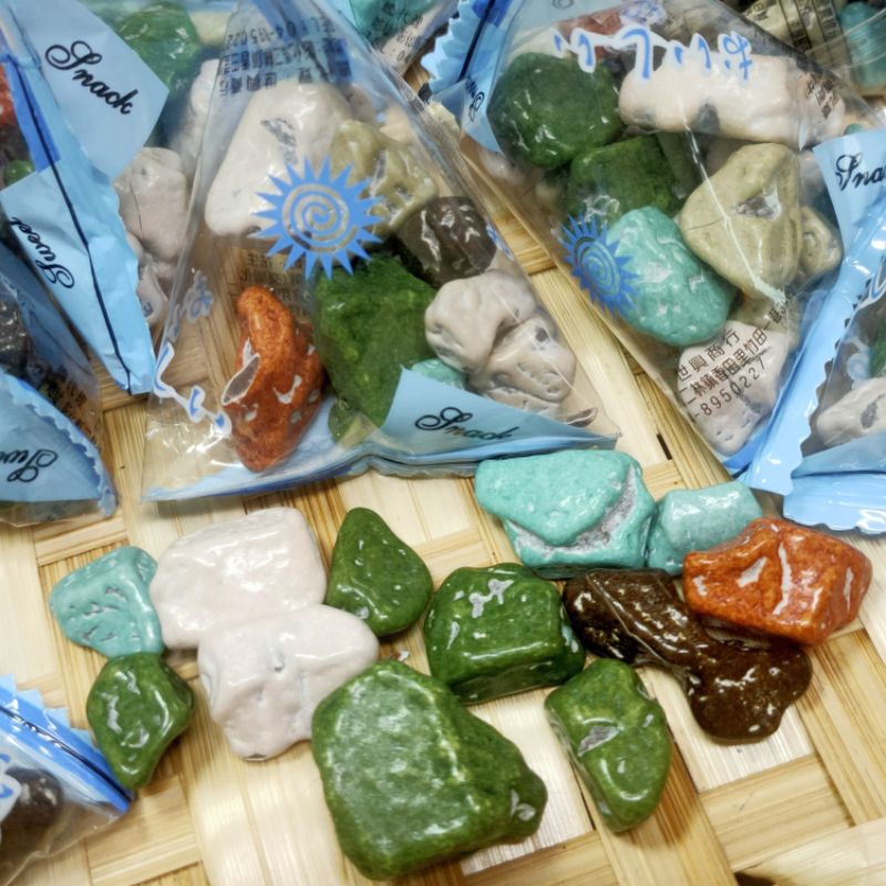 韓國石頭造型巧克力 岩石巧克力 三角包 現貨