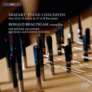 (BIS) 布勞提岡 莫札特 第20號 27號鋼琴協奏曲 Mozart Piano Concertos SACD2014