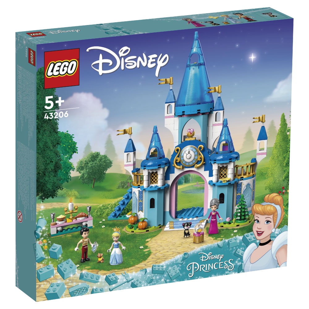 LEGO樂高 43206 Cinderella and Prince Charming's Castle	ToysRUs