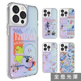 韓國 迪士尼 透明全息色彩 手機殼│iPhone 14 13 12 Pro Max Mini Plus