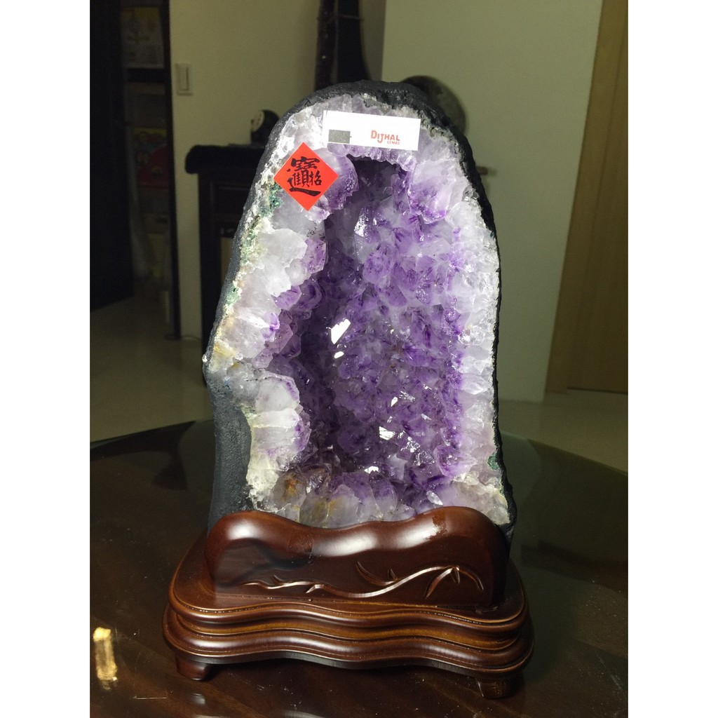 晶洞 烏拉圭 紫晶洞 鈦晶洞 木型 5公斤 門檔花 水晶花 二次結晶 巴西 洞深 稀有 避邪  招財 天然 紫水晶