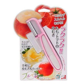 日本製 水蜜桃刨刀 水果軟皮削皮器
