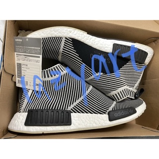 ADIDAS NMD CITY SOCK PK CT CS1 初代 襪套 夜光 斑馬紋 二手 日本公司貨 US10.5