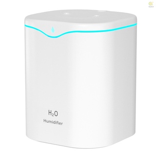 雙噴加濕器創意家用廚房大容量加濕器 白色2L