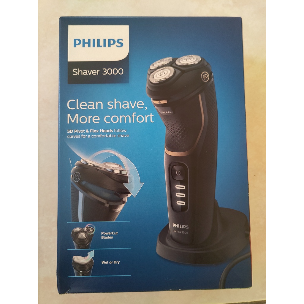 全新 現貨 飛利浦刮鬍刀PHILIPS Shaver 3000 S3333