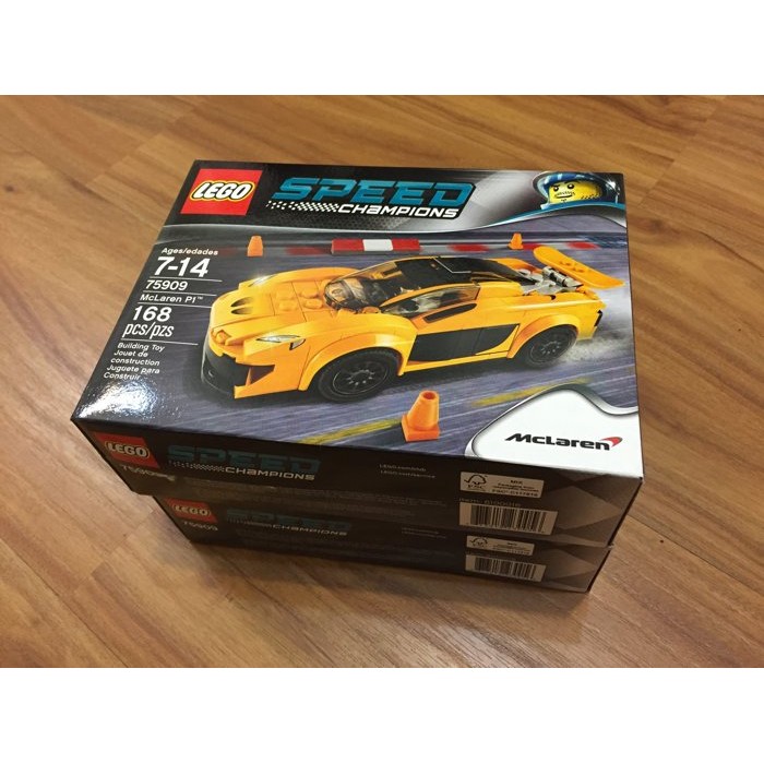 -南港97- LEGO 樂高 75909 麥卡倫  SPEED系列  McLaren P1 賽車