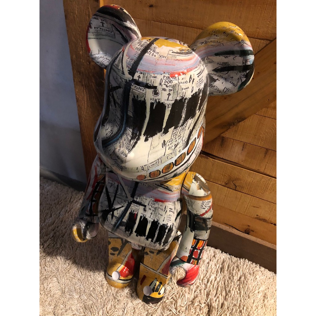 Be@rbrick bearbrick Jean-Michel Basquiat 1000％ #1 初代 限量 絕版