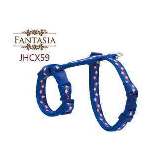 范特西亞 Fantasia【JHCX59】幼貓/兔子/天竺鼠工字/H型背帶(XS) (小貓 外出 背帶 拉繩 牽繩 )