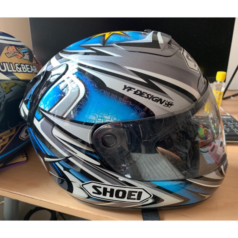 shoei x11 加藤大治郎 灰 無內襯 M號