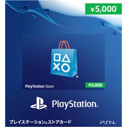 PSN 5000點 日本帳號 點數卡 實體卡