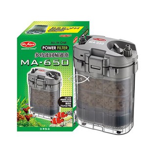 MR.AQUA 水族先生【多功能圓桶過濾 MA-650】圓筒 外置式 適用2尺
