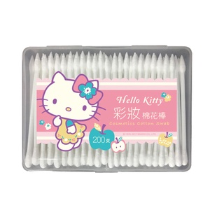 Hello Kitty 彩妝塑棉 200入《日藥本舖》