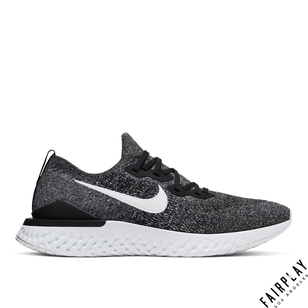 Nike Epic React Flyknit 2 黑灰 男鞋 低筒 輕量 編織 運動鞋 慢跑鞋 BQ8928-010