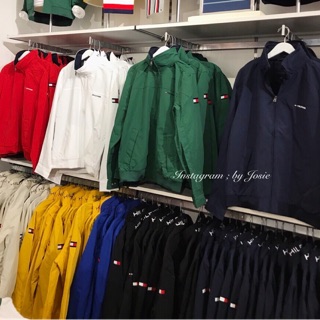 【現貨】美國代購 Tommy Hilfiger 男款 經典 防風 防水 立領 連帽 帽子 風衣 外套