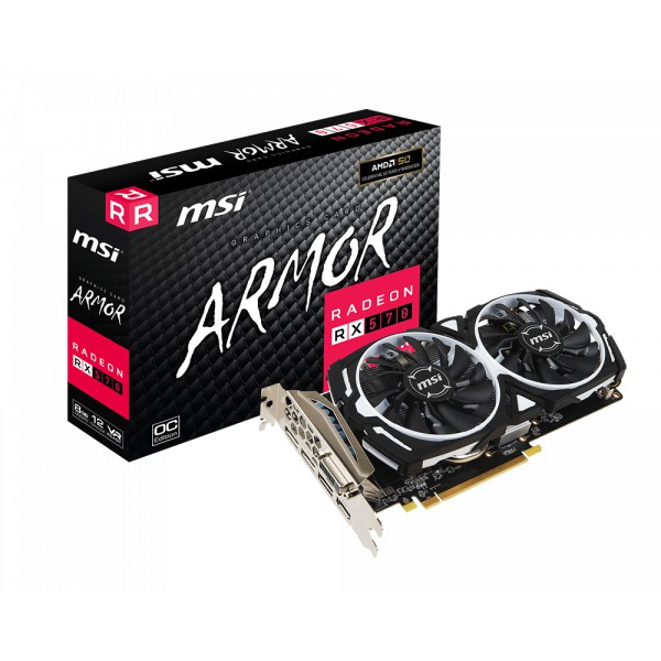 微星 Radeon RX 570 ARMOR 8G OC 顯示卡