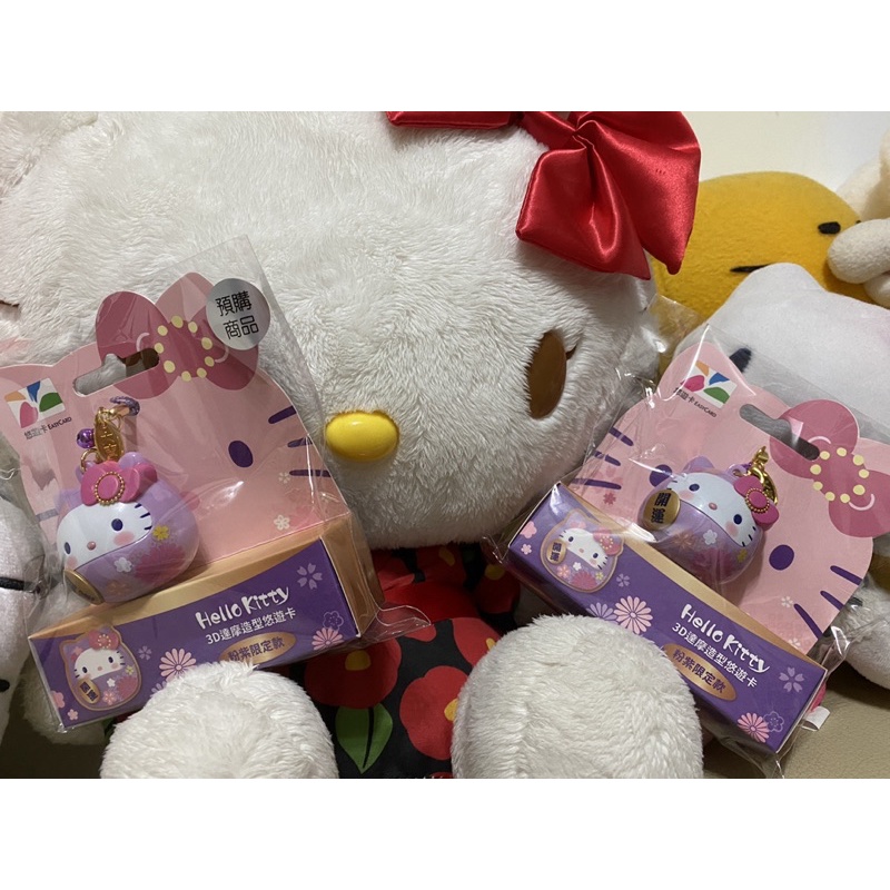 *廉美行*悠遊卡 生日問號蠟燭 DHC維他命C Hello Kitty 粉紫達摩