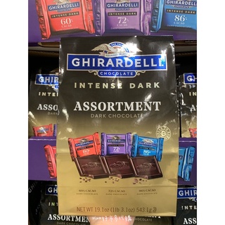 現貨·Ghirardelli 美國 黑巧克力綜合包 鷹牌巧克力 60%、72%、86% Costco 好市多 代購