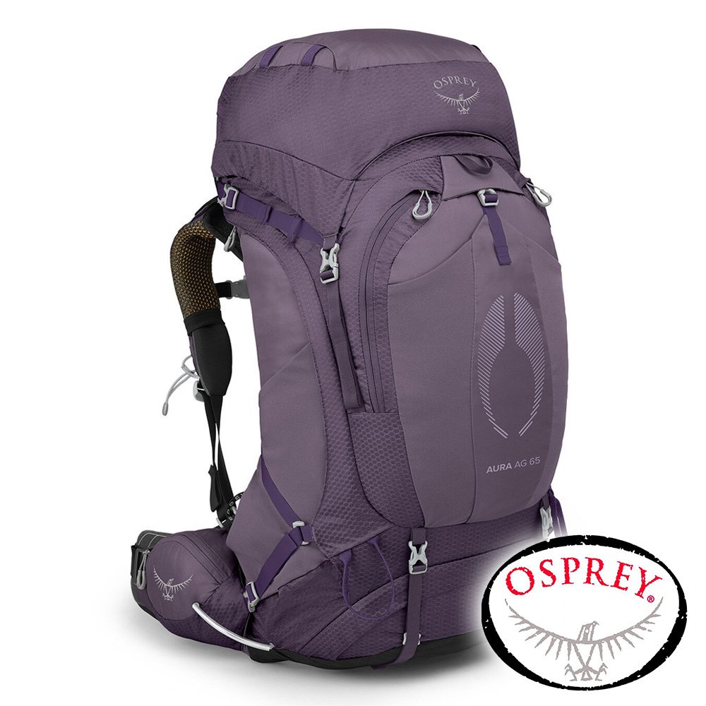 【美國 OSPREY】Aura AG 65登山背包 62L XS/S 『魅惑紫』10004012