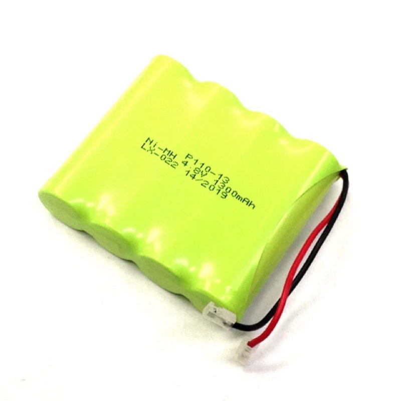 PRO-WATT 無線電話電池 萬用接頭 AA*4 / 4.8V 1300mAh (P-110-13) 玩具車電池
