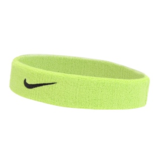 Nike 頭帶 Swoosh 螢光綠 毛巾布 止汗帶 造型 運動 訓練 小勾 【ACS】 NNN0771-0OS