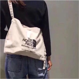 【UNA嚴選】日本限定 The North Face 北臉 斜背帆布包 單肩包 休閒斜揹包