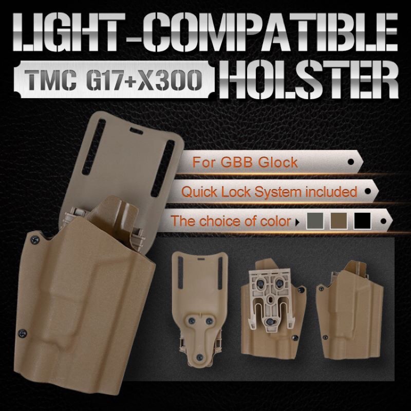 （普雷鋼）TMC Glock x300槍套