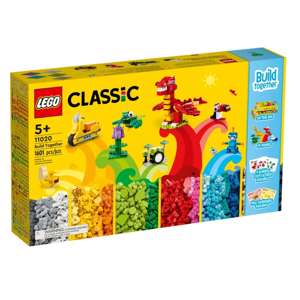 &lt;屏東自遊玩&gt; 樂高 LEGO 11020 CLASSIC 經典系列 一起拚砌 現貨