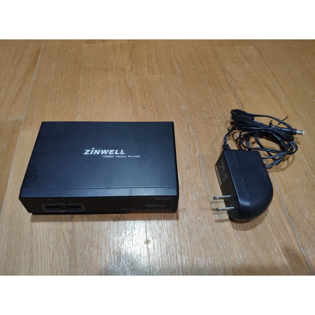 ZINWELL 兆赫 藍光劇院 (網路版) ZP-500A 藍光級 多媒體影音播放器(缺遙控器)
