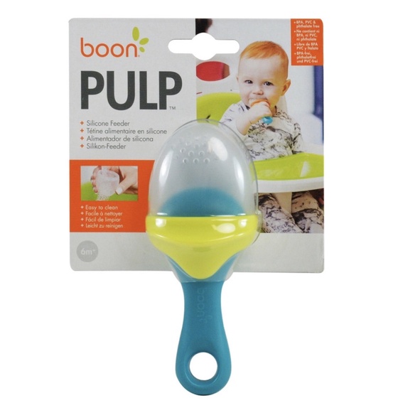Boon Pulp Silicone Feeder (嬰兒副食品餵食器 水果棒咬咬樂~)