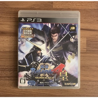 PS3 戰國BASARA4 皇 正版遊戲片 原版光碟 日文版 純日版 二手片 SONY