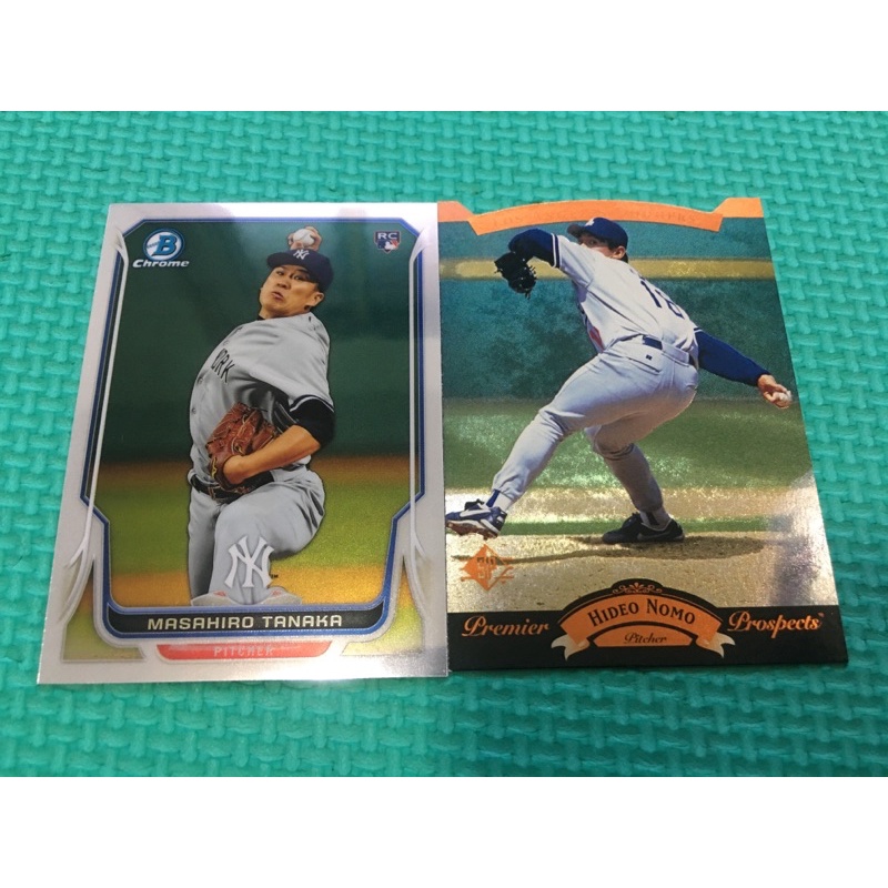 Mlb球員卡rc 新人卡日本旅美球星田中將大岩隈久志青木宣親西岡剛黑田博樹高津臣吾野茂英雄松坂大輔 蝦皮購物