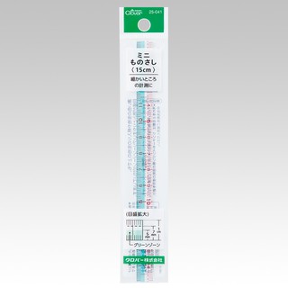 手作森林 sale* 可樂牌 迷你尺 Clover 25-041 定規尺 縫份尺 日本尺 文具 尺 定規