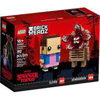 【積木樂園】樂高 LEGO 40549 BrickHeadz Demogorgon & Eleven 魔神＆伊萊雯