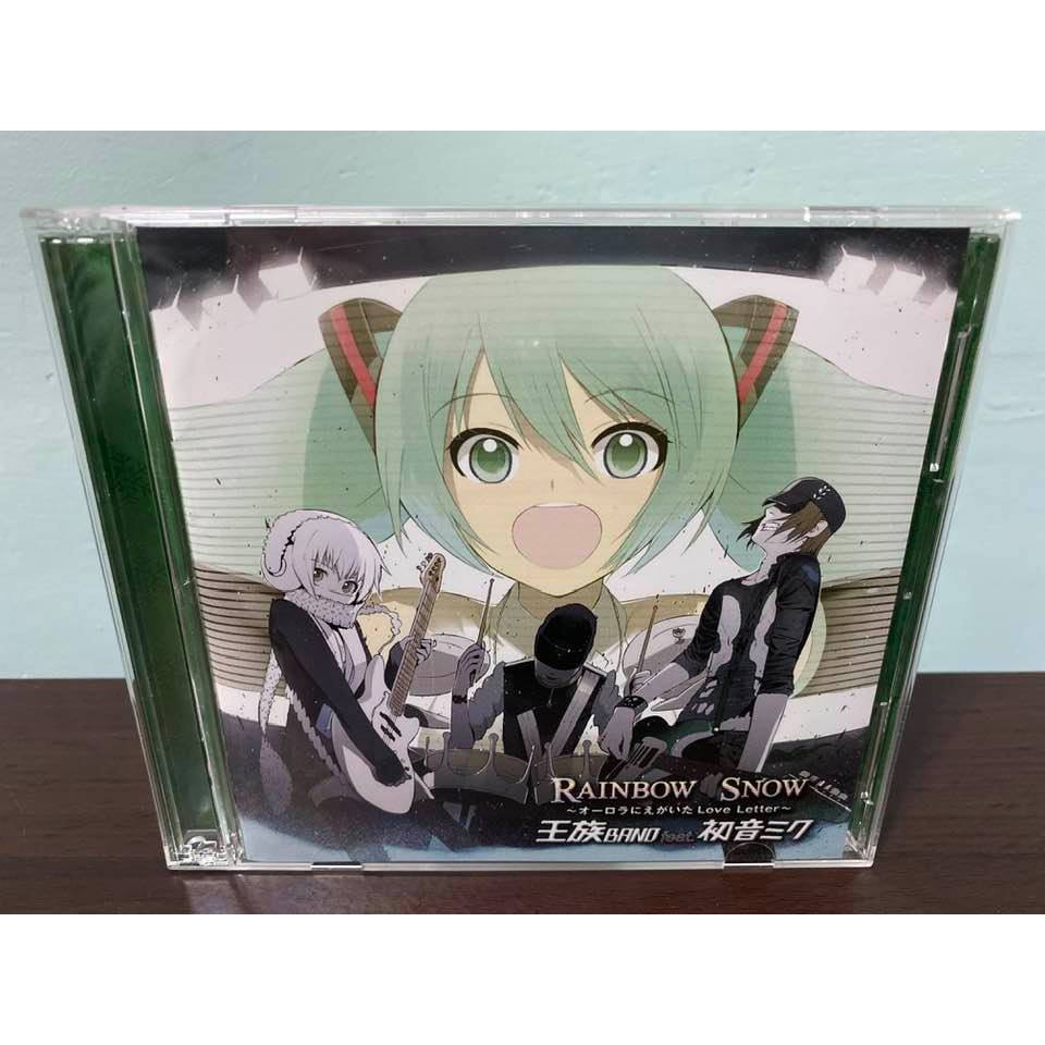 初音未來日版cd Dvd 特典10日曆rainbow Snow 王族band Feat 初音ミクmiku 蝦皮購物