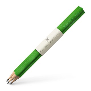 德國 輝柏Graf Von Faber-Castell毒蛇綠繩紋飾鉛筆(3支入)