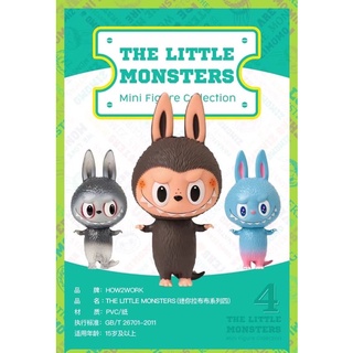 【Plutopia】POPMART泡泡瑪特 HOW2WORK Labubu Zimomo The Little Mons