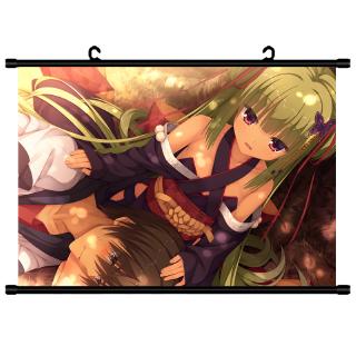 千戀萬花朝武芳乃常陸茉子叢雨動漫周邊卷軸掛畫海報壁畫布畫 蝦皮購物