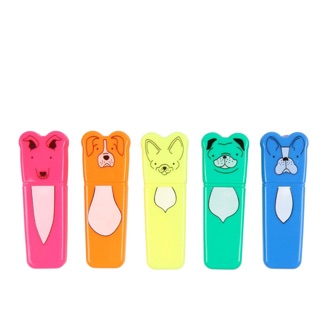 🇬🇧英國設計品牌 超可愛童趣動物造型螢光筆5入組合