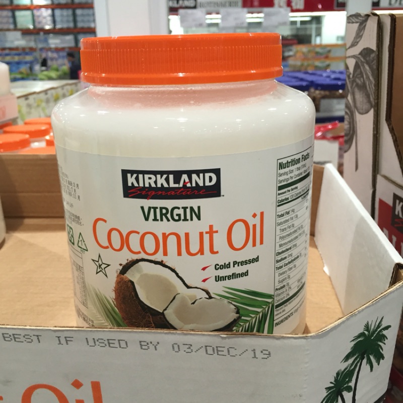 Costco代購-科克蘭冷壓初榨椰子油