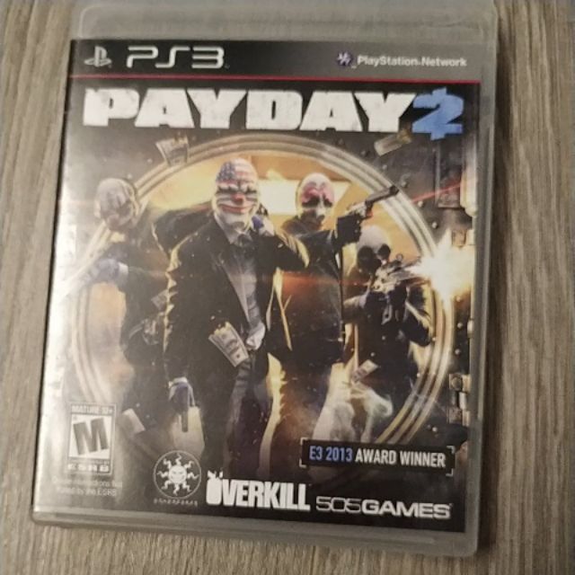 PS3 劫薪日 Payday 2 正版 二手