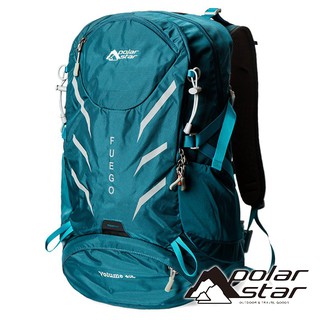 【PolarStar】透氣網架登山揹包 40L『藍色』P20804