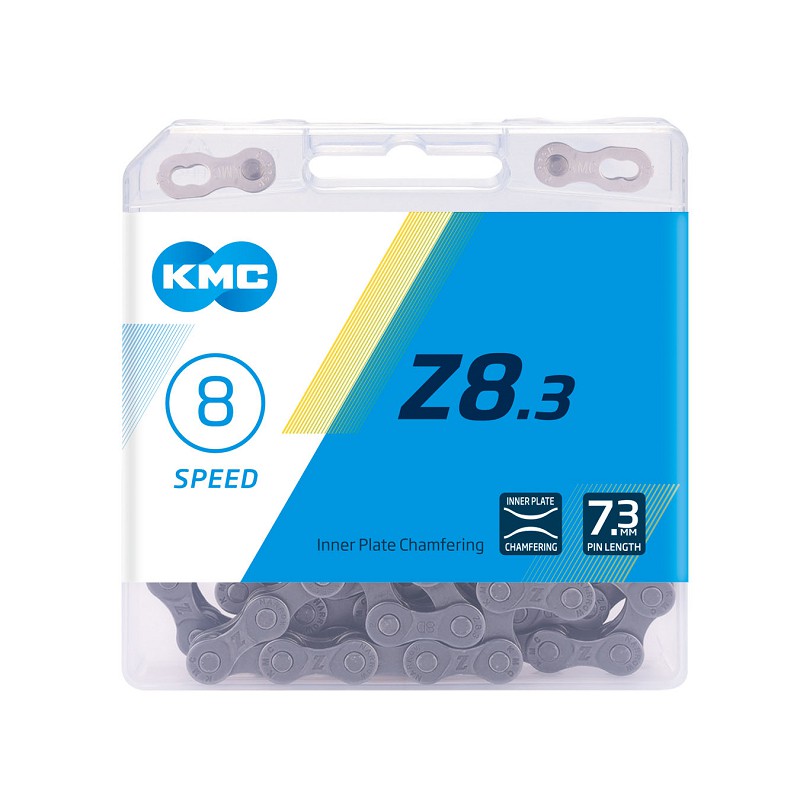 KMC Z8.3鏈條 8速鏈條 八速鏈條 116目 附快扣（6/7/8速可用）登山車 腳踏車 自行車 單車