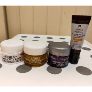 Kiehl's契爾氏 冰河醣蛋白保濕霜/金盞花精萃亮彩水凝霜/超進化全能精華霜/12.5超能雙C精華